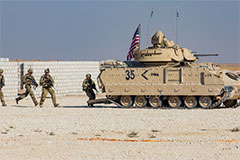 The 30th Armored Brigade Combat Team on the ground in Syria. (Image: The National Guard)