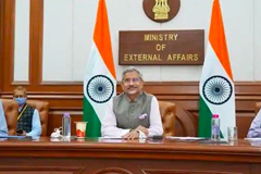 Participating in an online interaction on Monday night to mark the release of his book The India Way, Jaishankar pointed to the serious situation on the LAC and underscored the need for “very deep conversations between the two sides at a political level”. (Photo @DrSJaishankar)