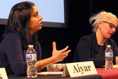 Sana Aiyar, an associate professor of history at MIT