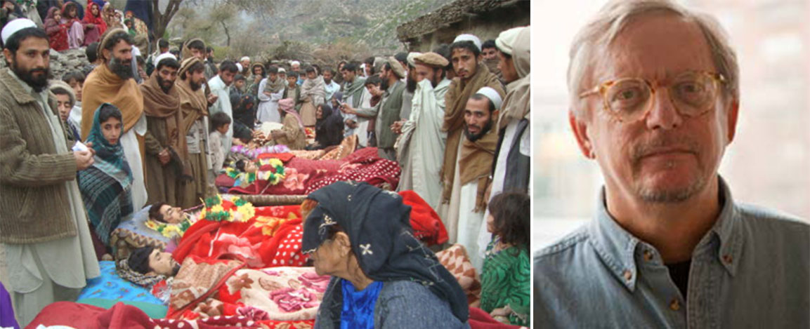 Victims of the Narang night raid that killed at least 10 Afghan civilians, December 2009